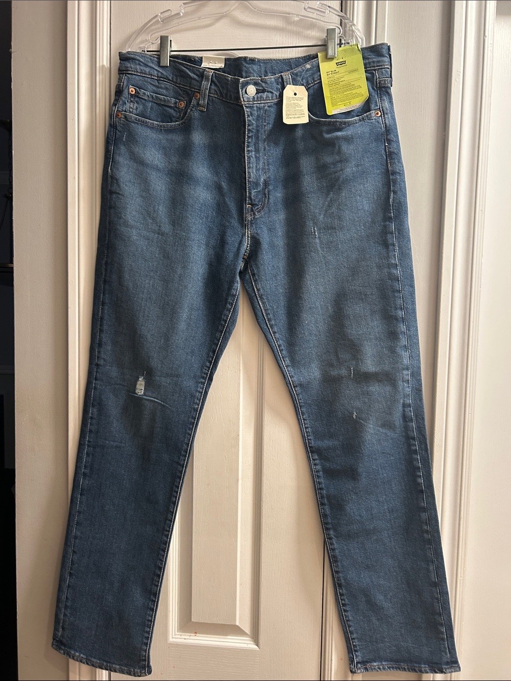 Levi's Men's Blue Slim Straight Jeans